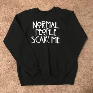 AHS Normal People Scare Me Sweatshirt